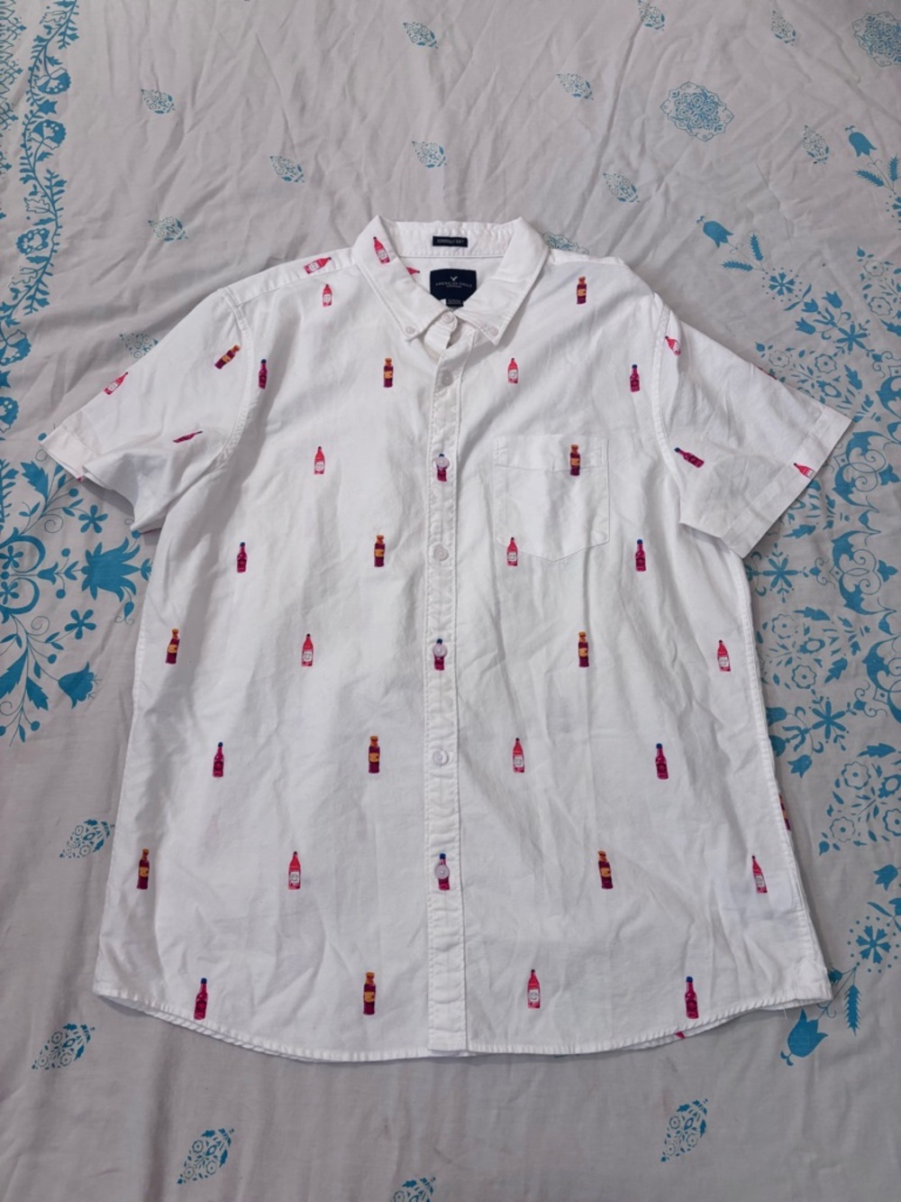NWT American Eagle Hot Sauce Shirt size XL Father’s Day